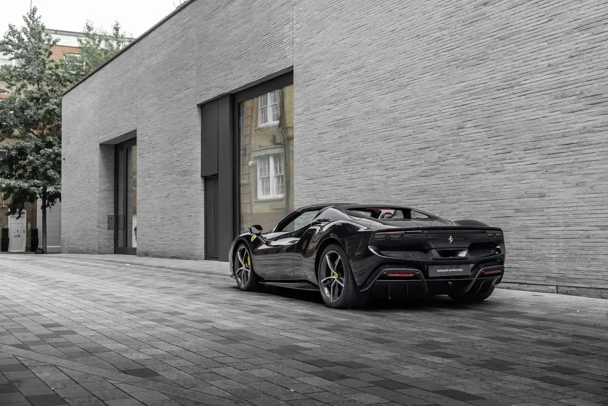 Used Ferrari 296 830 HP (610 kW) 2023 Black Cabriolet