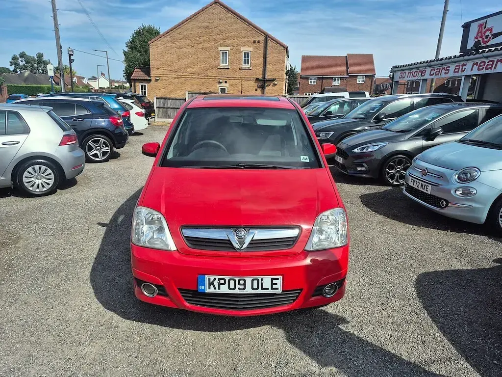 Used Vauxhall Meriva Design Edition 2009 Red MPV