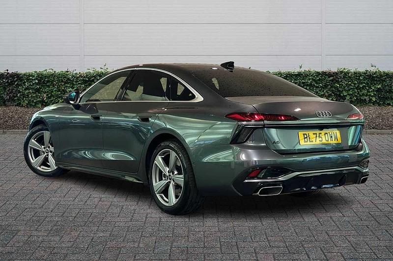 New Audi A6 S-Line 2025 Daytona grey, pearl effect Sedan