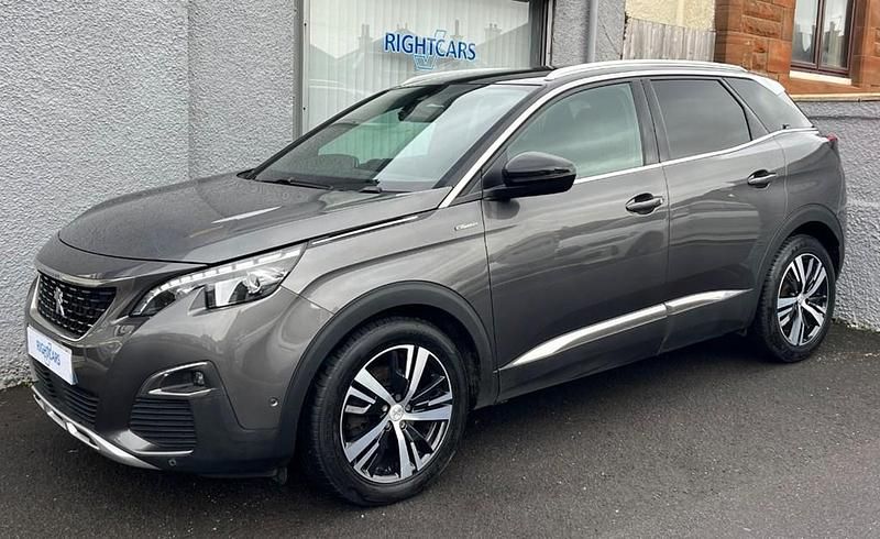 Used Peugeot 3008 GT-line 2018 Grey SUV