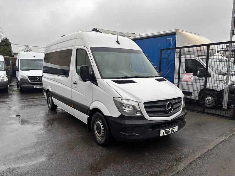 Used Mercedes Sprinter 138 HP (101 kW) 2018 White Van