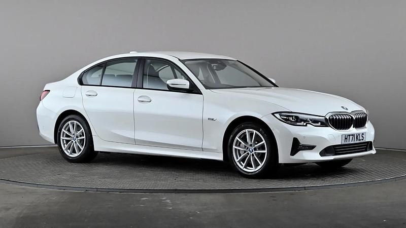 White Used 2022 BMW 330e Sedan | £21,798 - Image 1/4