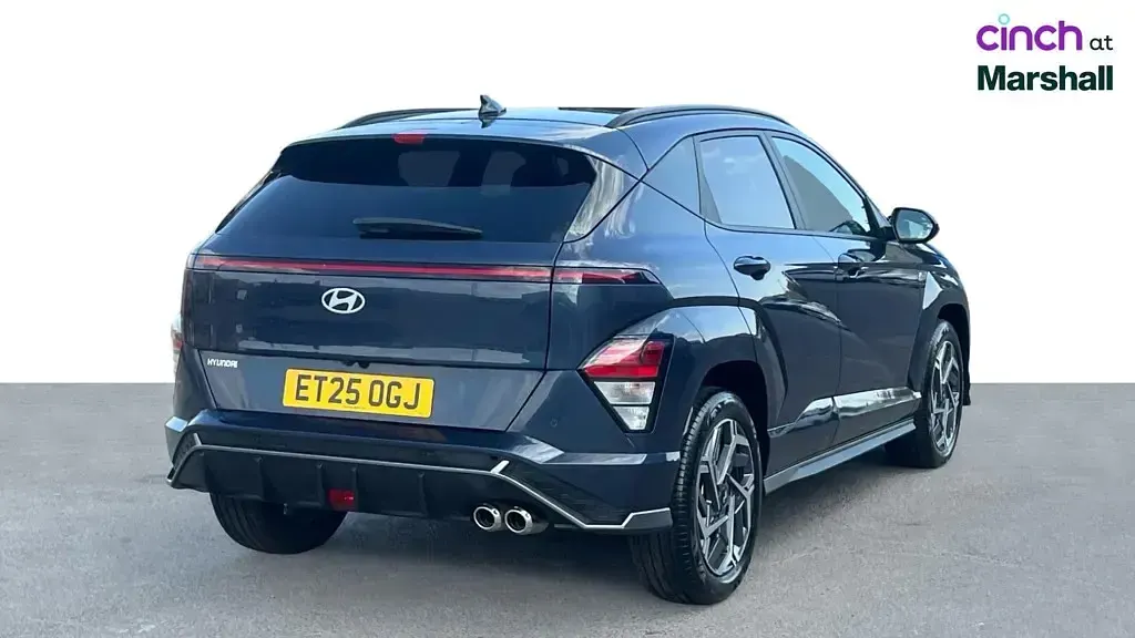 Used Hyundai Kona N Line 138 HP (101 kW) 2025 Blue SUV
