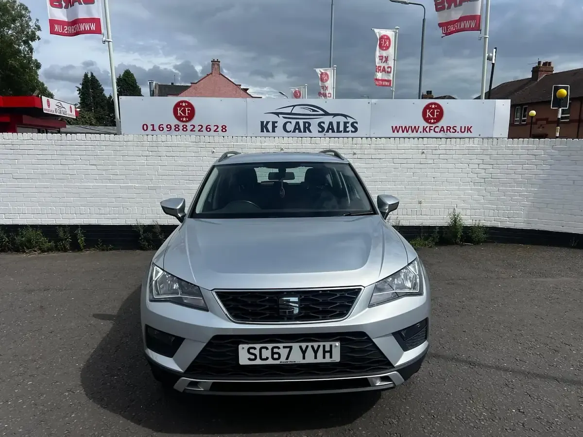 Used Seat Ateca Ecomotive 115 HP (84 kW) 2018 Silver SUV