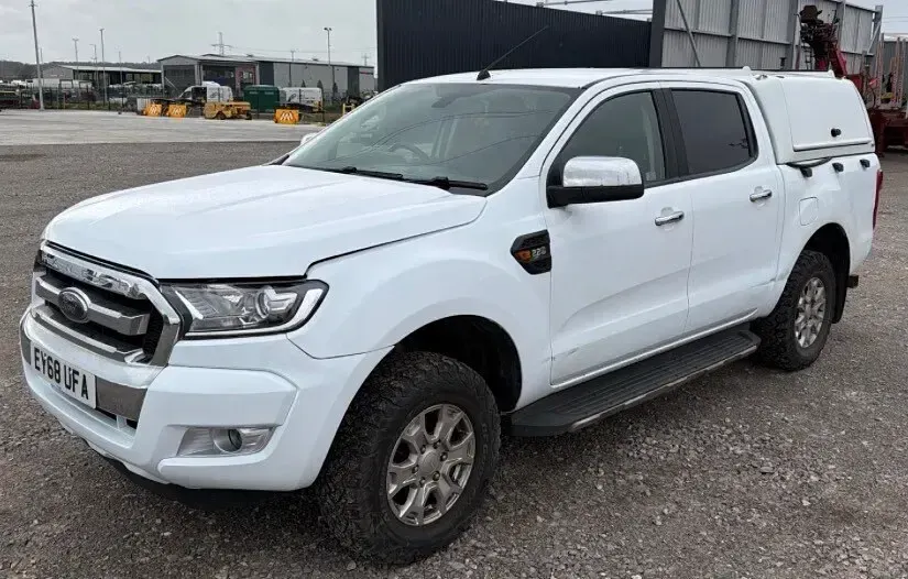 Used Ford Ranger XLT 2018 White Pickup