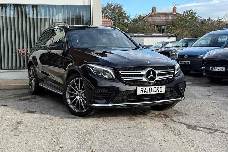 Black Used 2018 Mercedes GLC250 AMG Line Premium Estate | £17,495 (Fair price) - Image 1/1