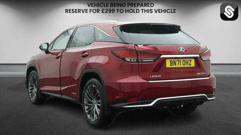 Used Lexus RX450h 2021 Red SUV