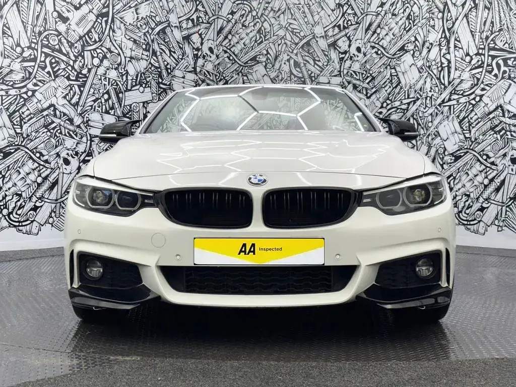 Used BMW 430 Cabriolet M Sport 252 HP (185 kW) 2017 White Cabriolet