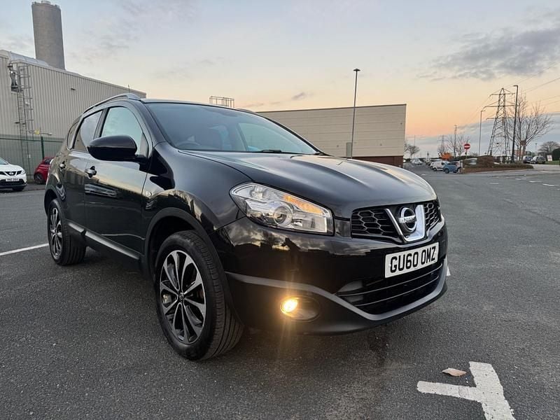 Black Used 2010 Nissan Qashqai N-TEC SUV | £3,295 (Fair price) - Image 1/4
