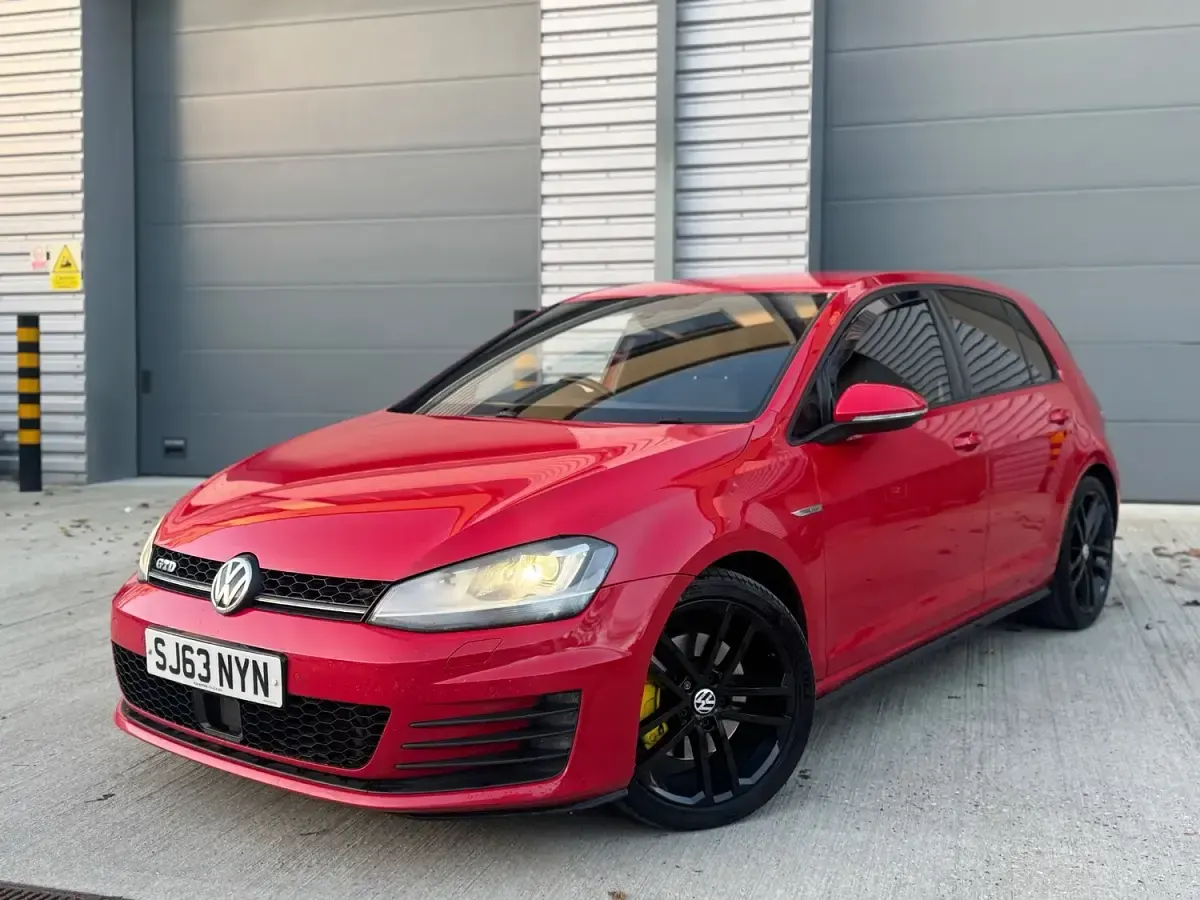 Used VW Golf VII GTD 2013 Red Hatchback