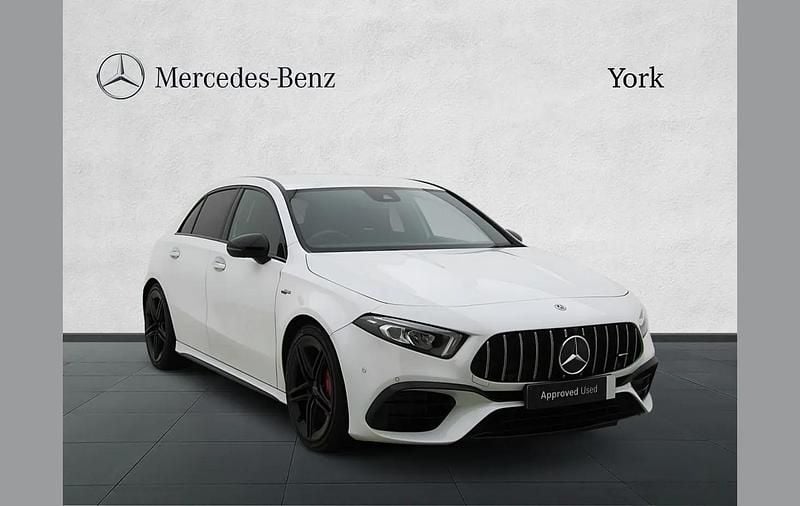Used Mercedes A45 AMG 416 HP (305 kW) 2020 White Hatchback
