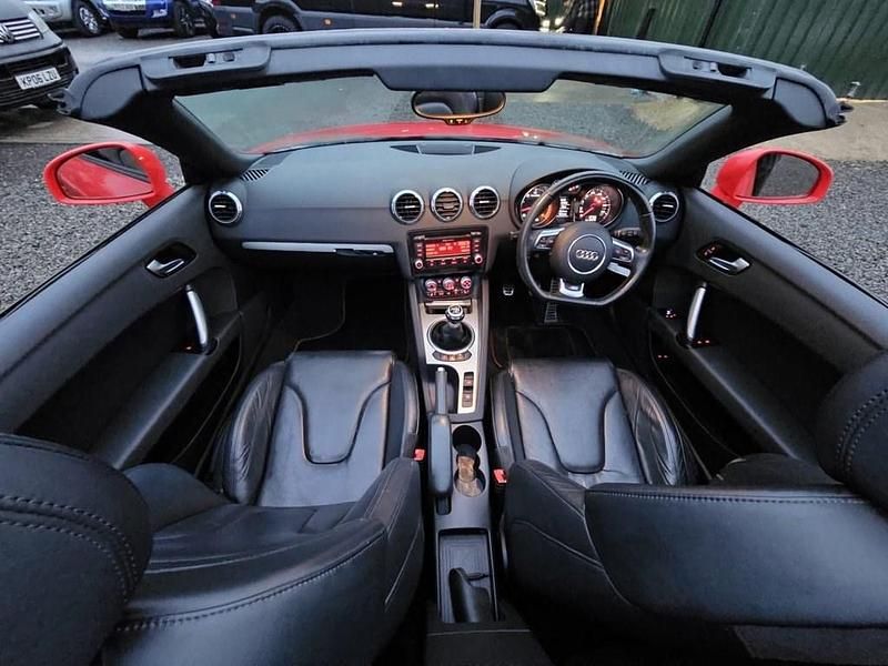 Used Audi TT Roadster S-Line 2011 Red Cabriolet
