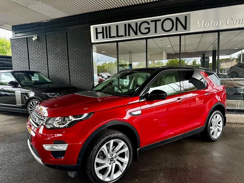 Used Land Rover Discovery Sport HSE Luxury 180 HP (132 kW) 2017 Red SUV