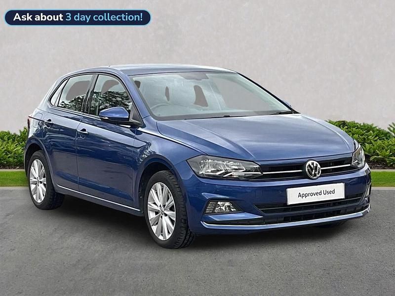 Blue Used 2020 VW Polo SEL Hatchback | £16,256 (Fair price) - Image 1/4