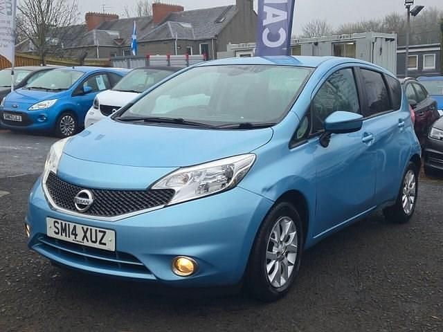 Używany Nissan Note Acenta Premium 90 KM (66 kW) 2014 Niebieski Minivan