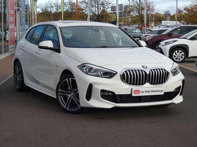 White Used 2021 BMW 118 M Sport Hatchback | £19,899 (Fair price) - Image 1/4