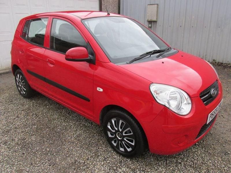 Used Kia Picanto 64 HP (47 kW) 2009 Red Hatchback