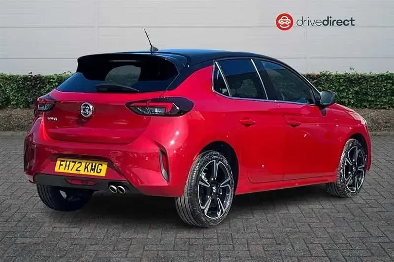 Second-hand Vauxhall Corsa Ultimate 130 CP (95 kW) 2023 Roșu Hatchback