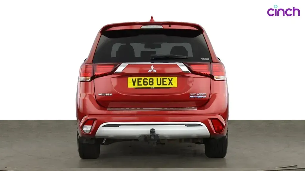 Used Mitsubishi Outlander P-HEV 2018 Red SUV