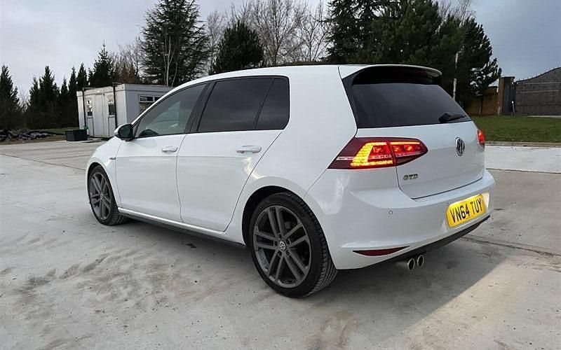 Used VW Golf VII GTD 184 HP (135 kW) 2014 White Hatchback