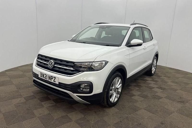 White Used 2021 VW T-Cross SE SUV | £16,299 (Fair price) - Image 1/1