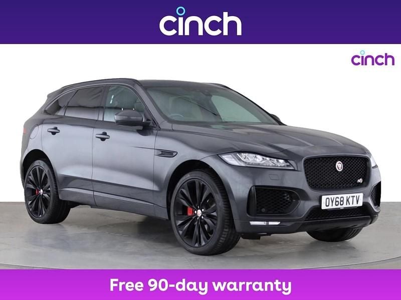 Grey Used 2018 Jaguar F-Pace S SUV | £18,999 (Fair price) - Image 1/3
