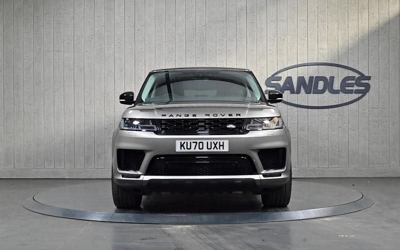 Second-hand Land Rover Range Rover Sport HSE Dynamic 400 CP (294 kW) 2020 Argintiu SUV