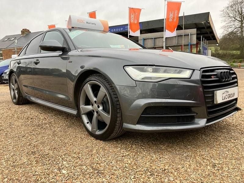 Used Audi A6 Black Edition 2015 Grey Sedan