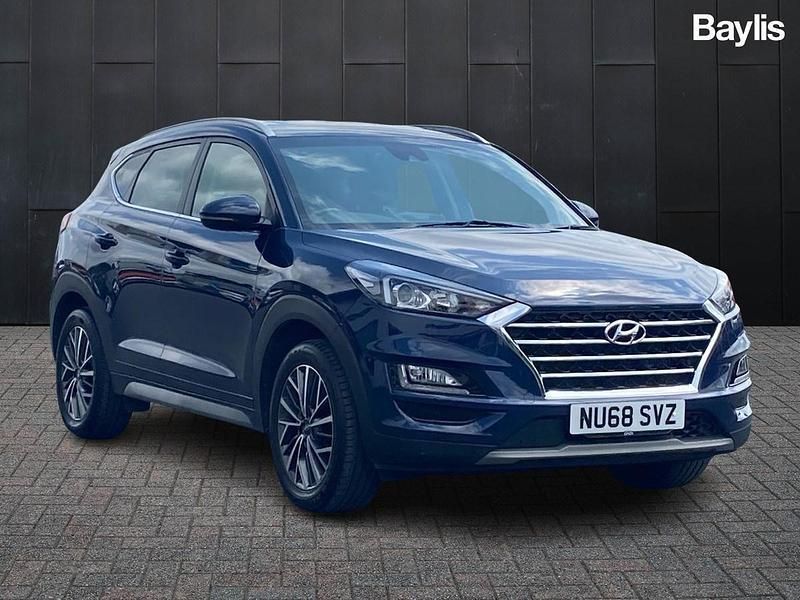 Blue Used 2018 Hyundai Tucson Premium SUV | £12,634 (Fair price) - Image 1/3
