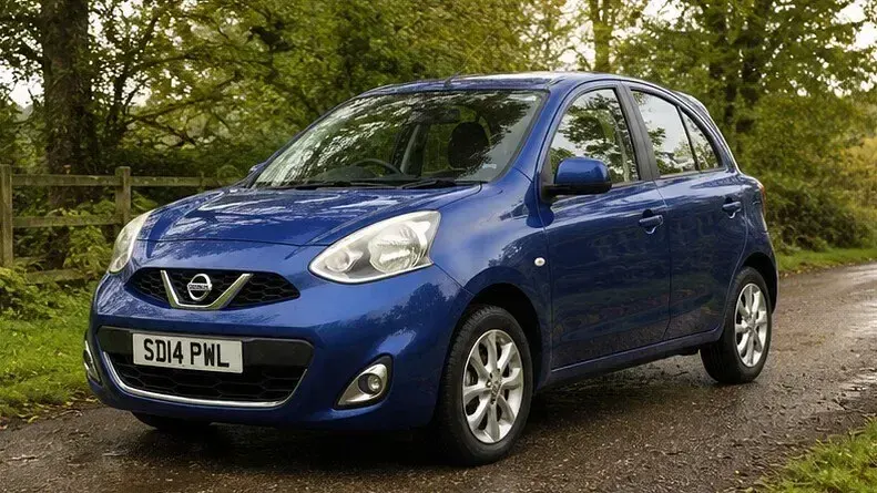 Used Nissan Micra Acenta 80 HP (58 kW) 2014 Blue Hatchback