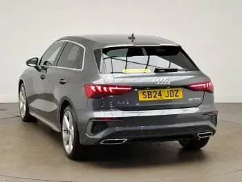 Used Audi A3 S-Line 110 HP (80 kW) 2024 Grey Hatchback