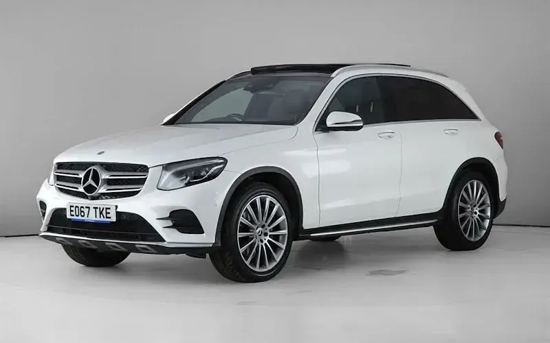 Used Mercedes GLC250 AMG Line Premium 204 HP (150 kW) 2017 White SUV