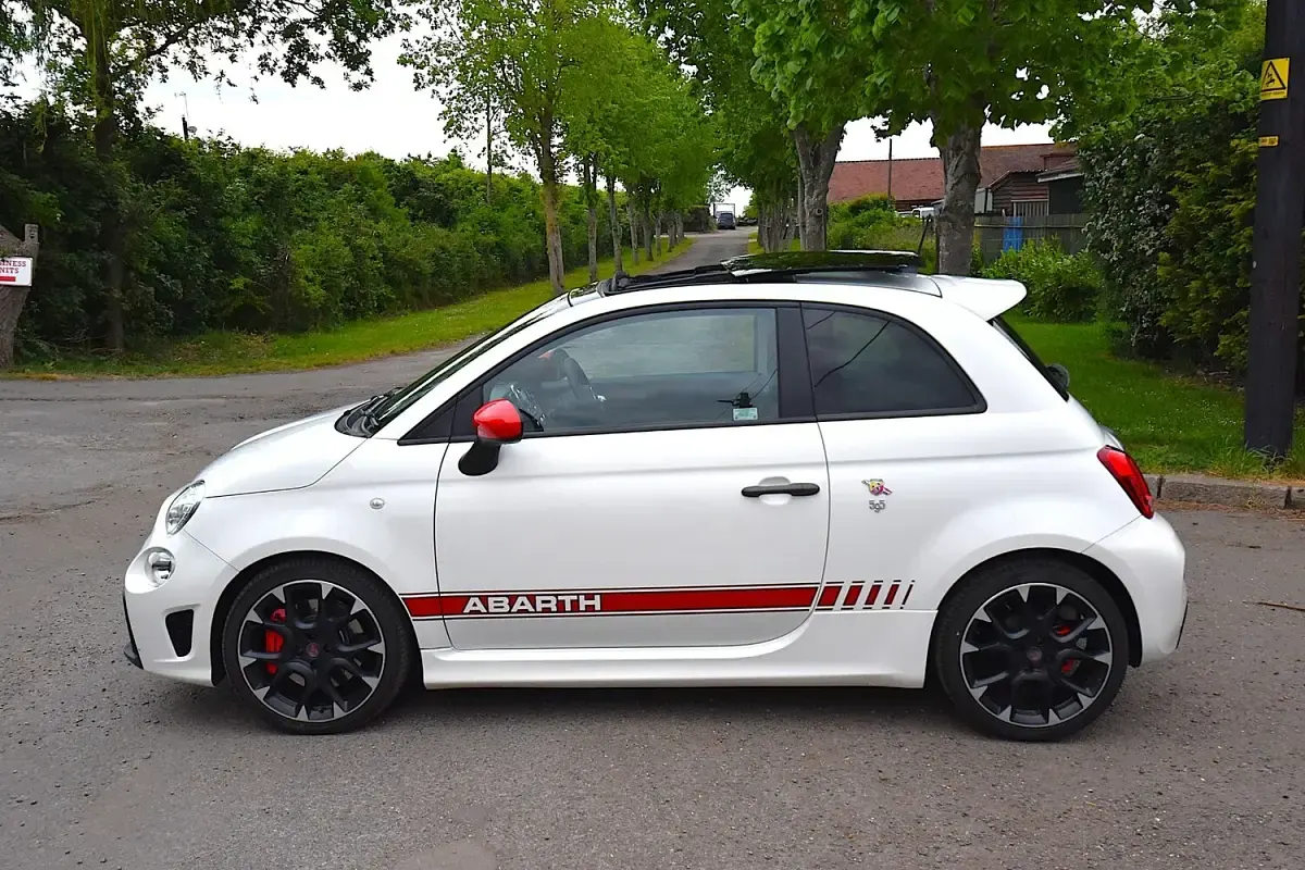 Used Abarth 595 Competizione 180 HP (132 kW) 2016 White Hatchback