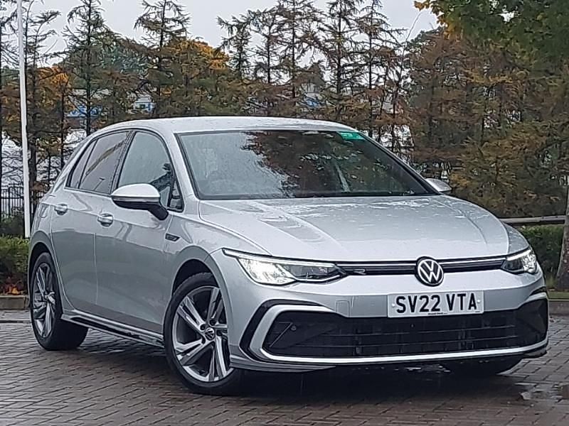 Silver Used 2022 VW Golf R-line Coupe | £21,298 (Fair price) - Image 1/4