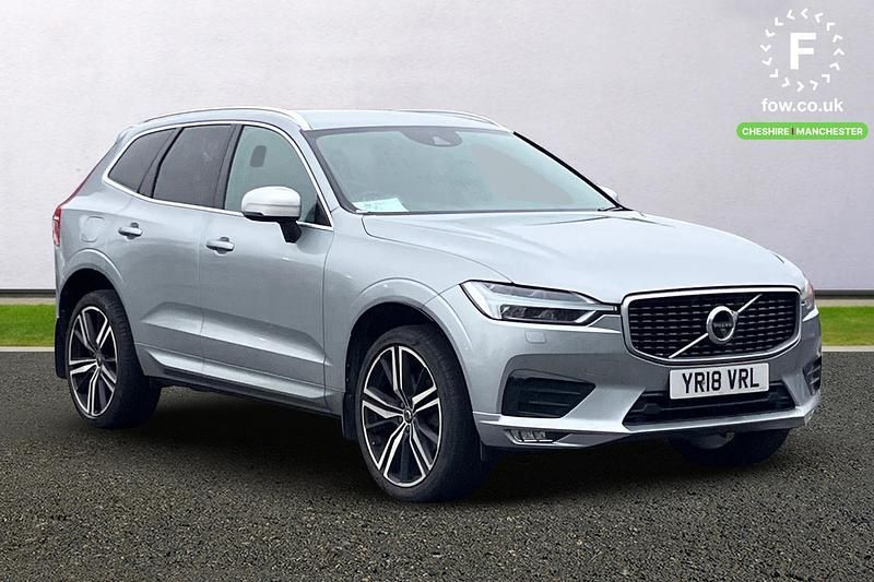 Silver Used 2018 Volvo XC60 R-Design Pro SUV | £20,099 (Super price) - Image 1/3
