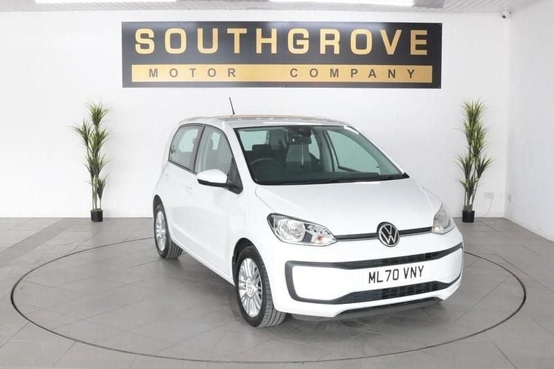 White Used 2020 VW up! S Hatchback | £8,989 (Good price) - Image 1/4