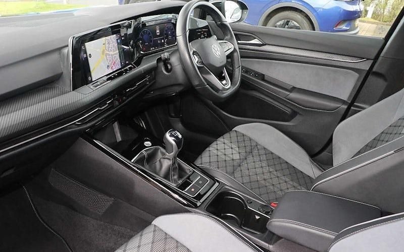 Used VW Golf VIII R-line 131 HP (96 kW) 2023 Black Hatchback