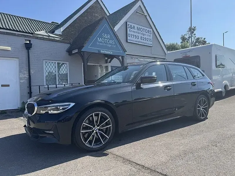 Used BMW 330 Sport Line 2021 Black Estate