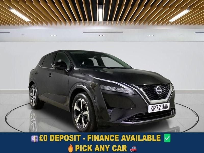 Black Used 2022 Nissan Qashqai N-Connecta SUV | £17,599 (Fair price) - Image 1/4