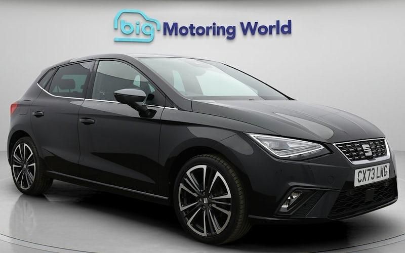 Used Seat Ibiza XCELLENCE Lux 110 HP (80 kW) 2024 Black Hatchback