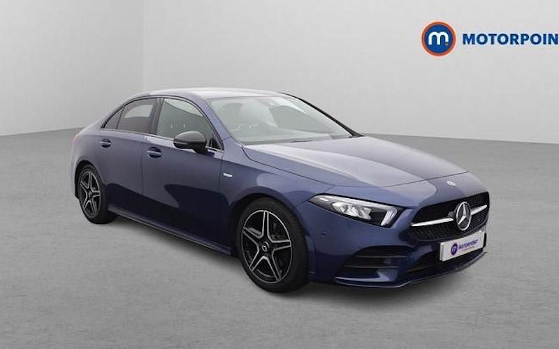 Blue Used 2022 Mercedes A180 Executive Sedan | £20,649 (Fair price) - Image 1/4