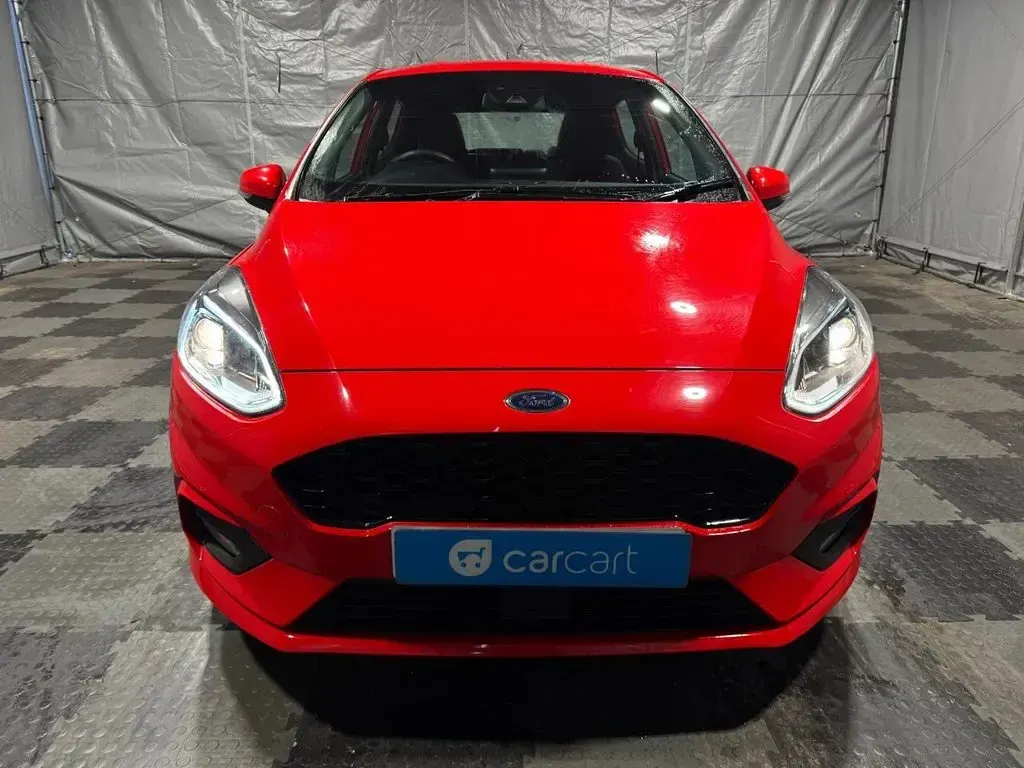 Used Ford Fiesta ST-Line 100 HP (73 kW) 2019 Red Hatchback