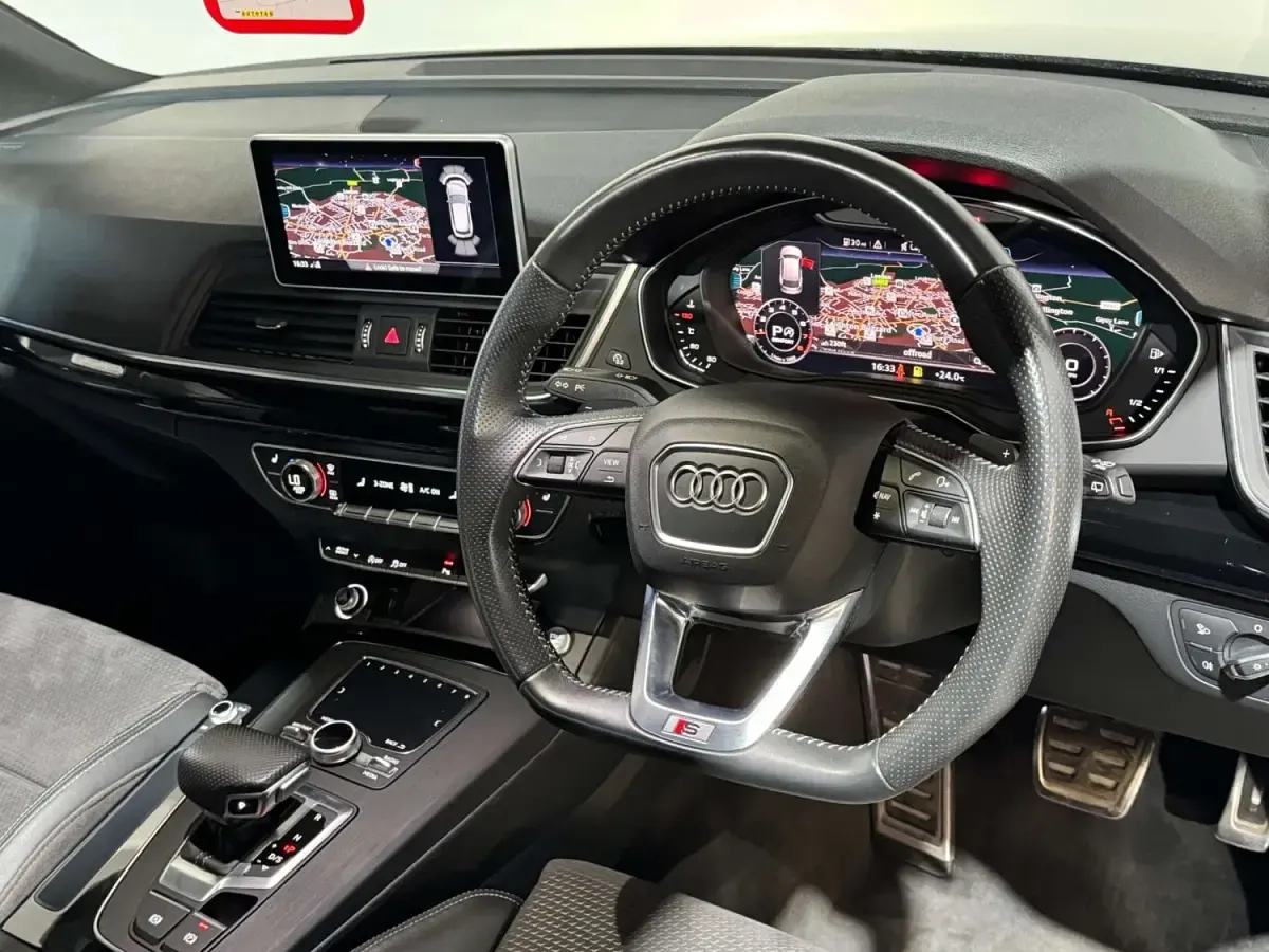 Usado Audi Q5 Black Edition 245 CV (180 kW) 2020 Azul SUV
