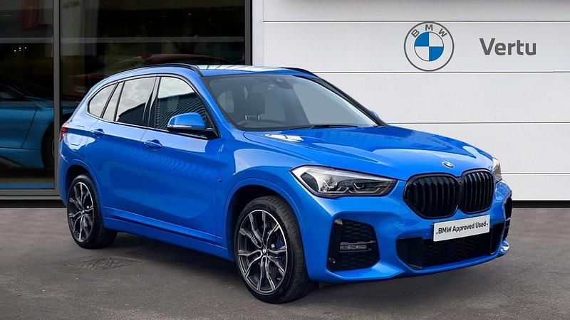 Used BMW X1 M Sport 190 HP (139 kW) 2019 Blue SUV