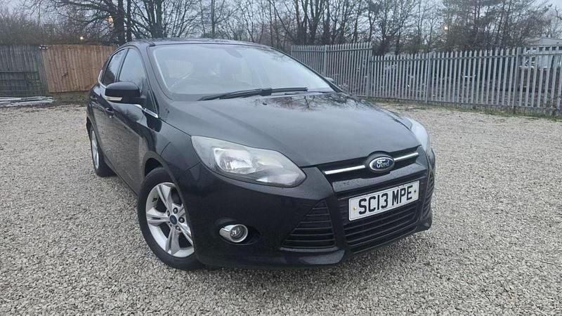 Used Ford Focus Zetec 2013 Black Hatchback