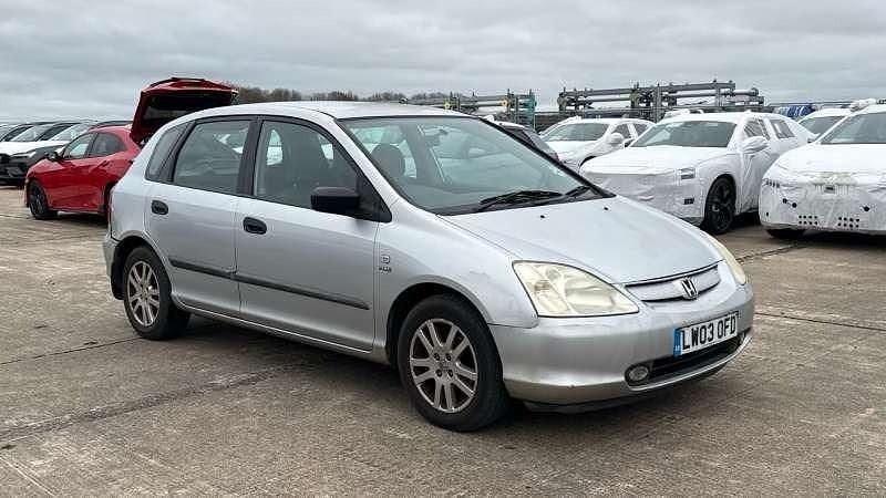 Used Honda Civic S 110 HP (80 kW) 2003 Silver Hatchback