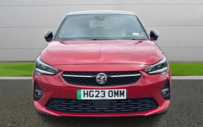 Used Vauxhall Corsa-e Ultimate 100 kW (136 HP) 2023 Red Hatchback