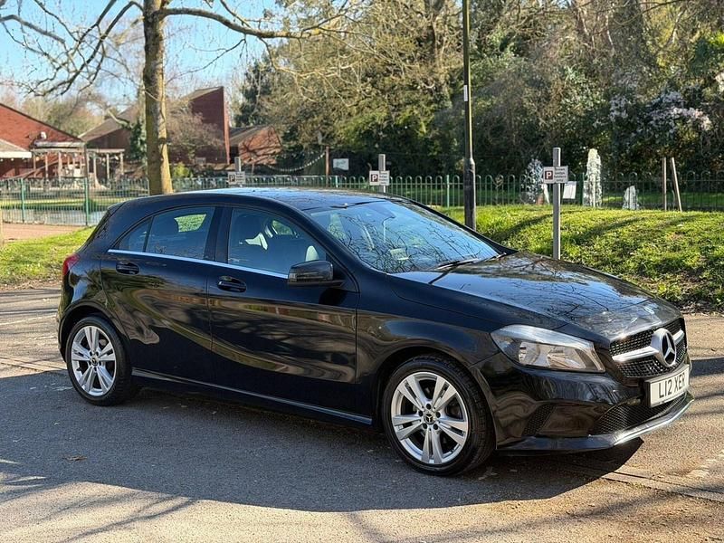 Used Mercedes A180 2017 Black Hatchback