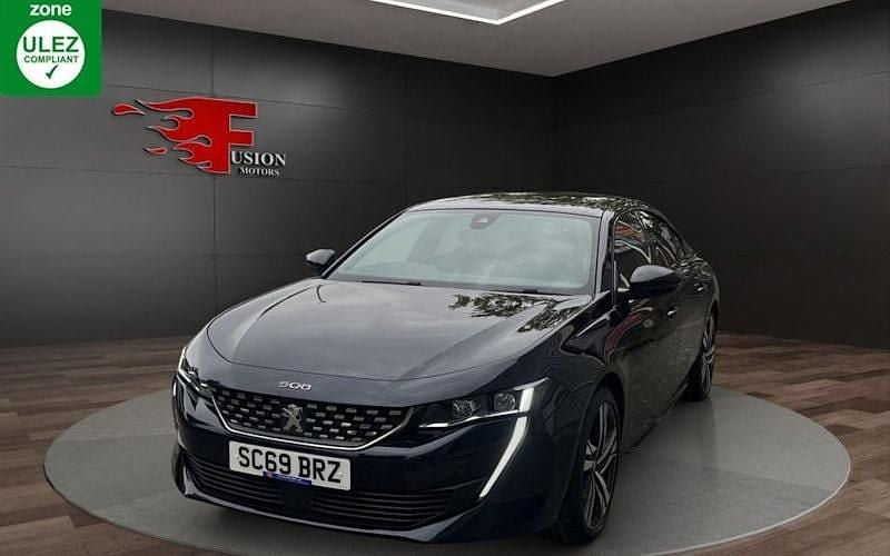 Blue Used 2020 Peugeot 508 GT-line Hatchback | £13,500 (Fair price) - Image 1/4