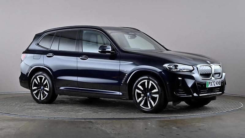 Black Used 2022 BMW iX3 M Sport SUV | £28,298 (Fair price) - Image 1/3